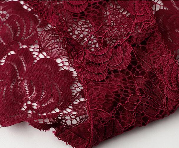 Sexy Bra Ultrathin Underwear Set Plus Size C D Cup Women Transparent Bra Sets Lace Embroidery Lingerie Gray Brassiere