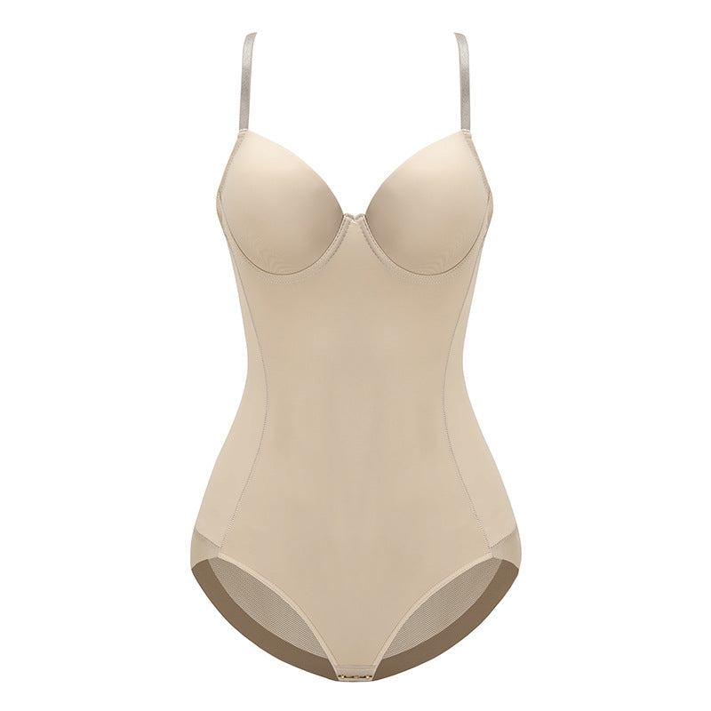 Waist and belly cinching one-piece shapewear hip lifting and belly cinching underwear