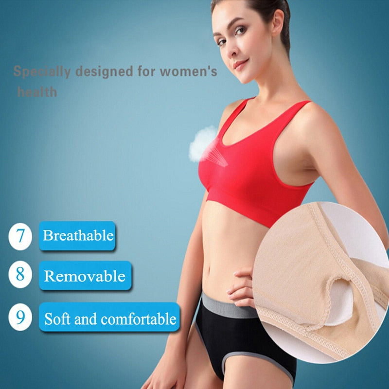 Womens Sport Bra Fitness Yoga Running Vest Underwear Padded Crop Tops Underwear 7 Colors No Wire rim Bras