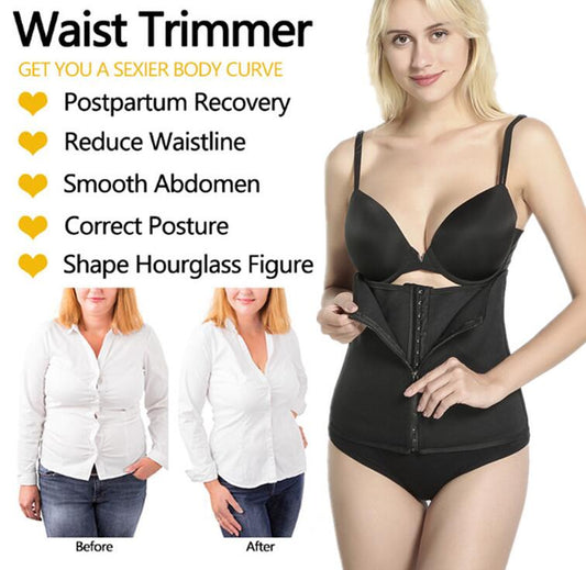 Women Body Shaper Shapewear Waist Trainer Corset Tummy Control Vest Underwear