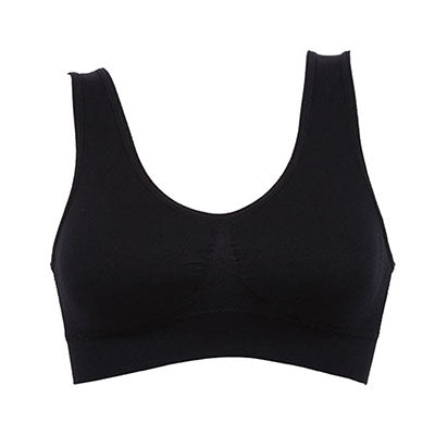 Womens Sport Bra Fitness Yoga Running Vest Underwear Padded Crop Tops Underwear 7 Colors No Wire rim Bras