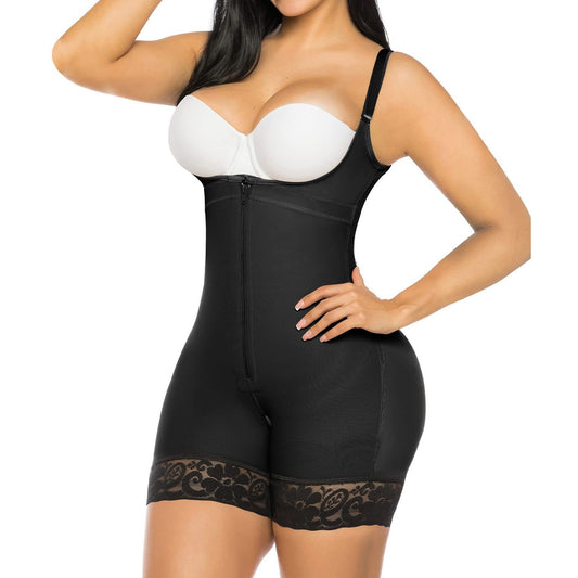 Full body shaping and body shaping bodysuits with suspenders hip lifting controls underwear tight corsets and shapewear