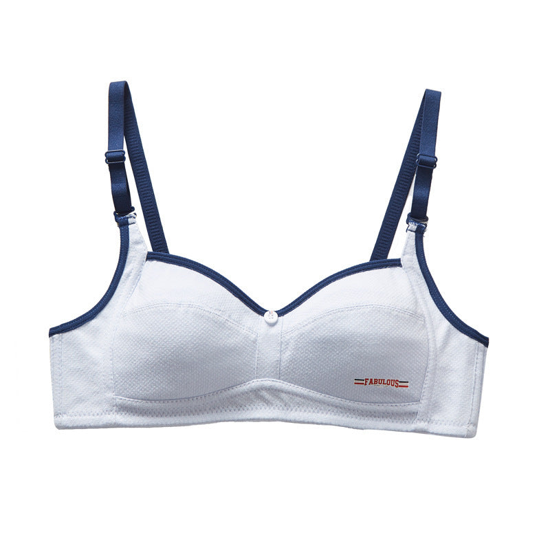Cotton Adjustable Sports Bra Ultra-thin Breathable