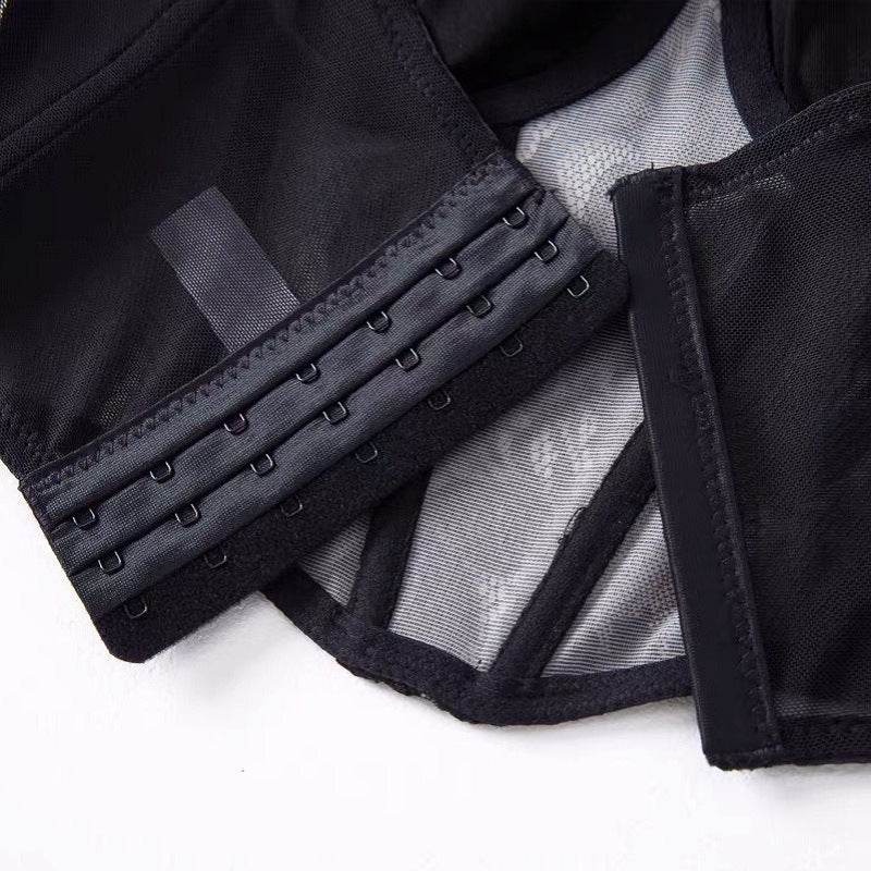 Tank Top Bra Set Push Up Soft Underwire Women's French Lace