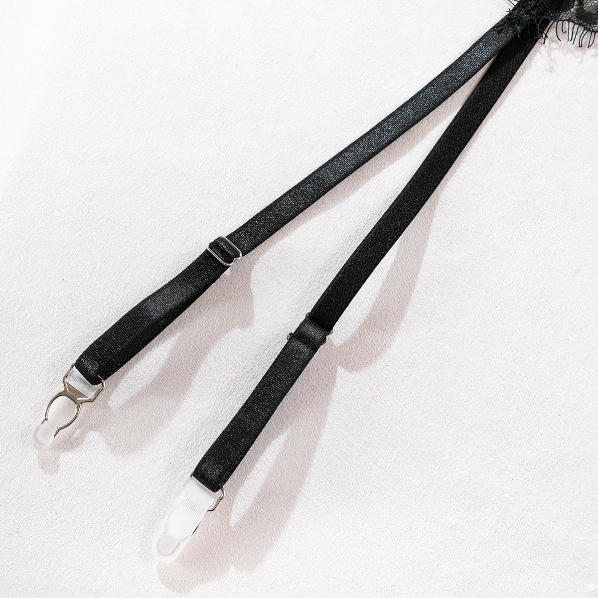 Women's Fashion Lace Uniform Strap Buckles Stockings Suit