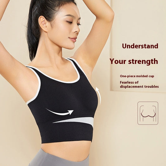 Large Size Without Steel Ring Shockproof Running Workout Exercise Underwear Women