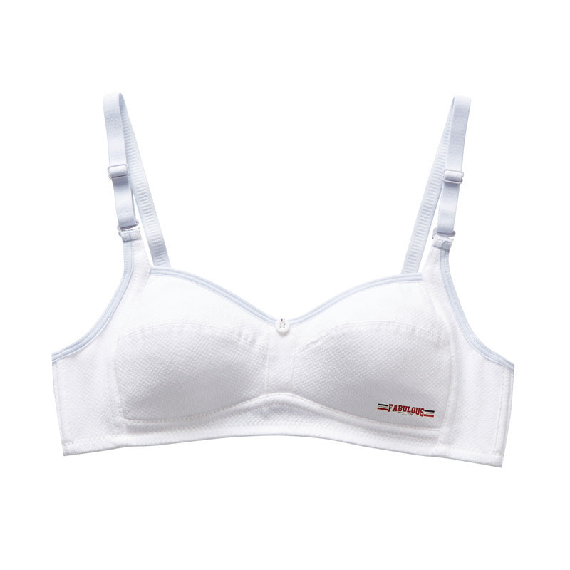 Cotton Adjustable Sports Bra Ultra-thin Breathable